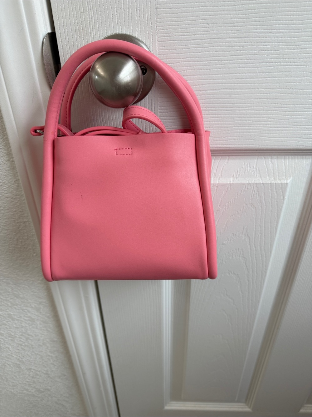 Pink Mini Tote Bag - Sleek Everyday Style